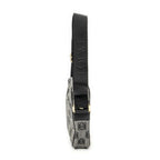 Loewe Zip Messenger Crossbody Black Gray Anagram Canvas — view 4