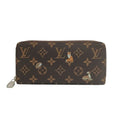 Louis Vuitton Wallet Forest Zippy Horizontal Brown Monogram