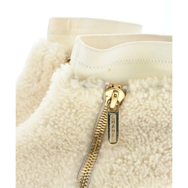 Chanel Boots Ivory — view 7