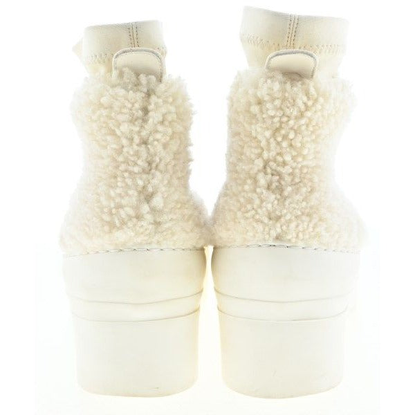 Chanel Boots Ivory — view 8
