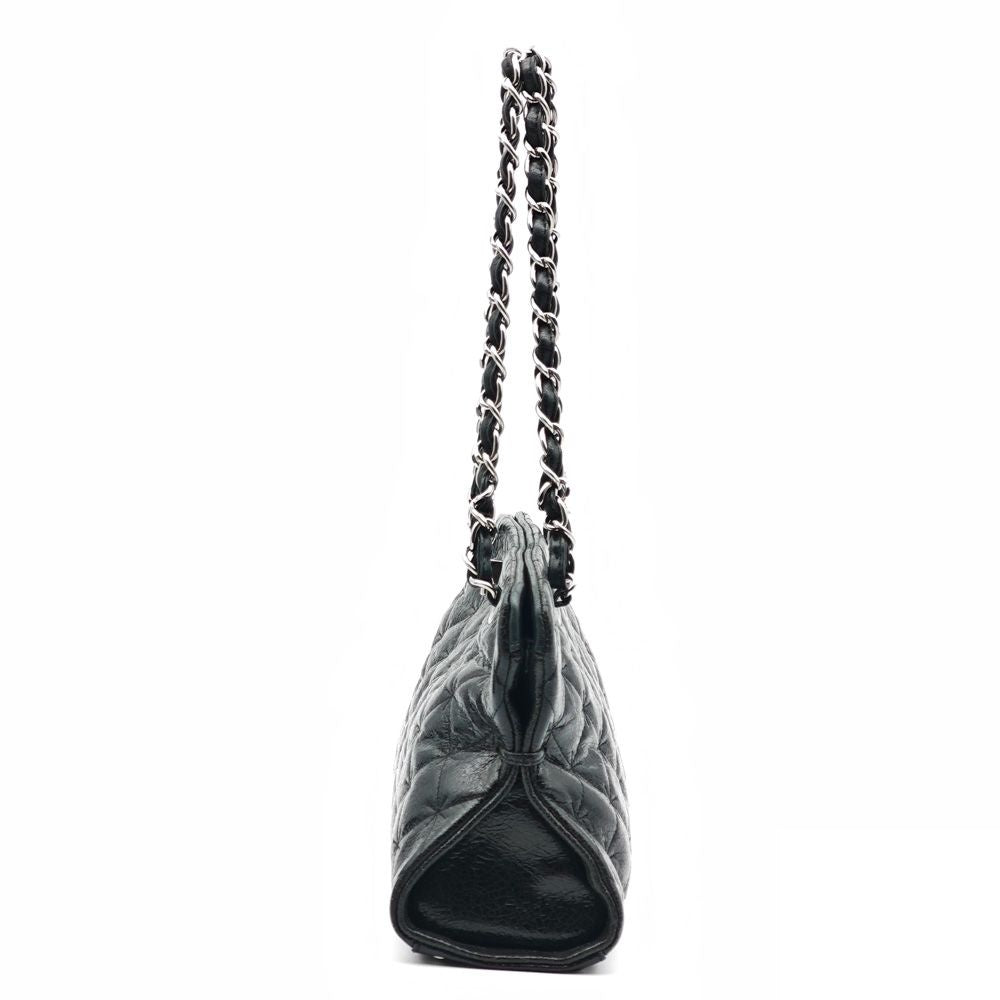 Chanel Shoulder Bag Patent Leather — view 4