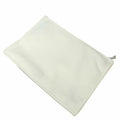 Hermes Baby Pouch Trousse Flat GM Adada Canvas Wooden Horse White
