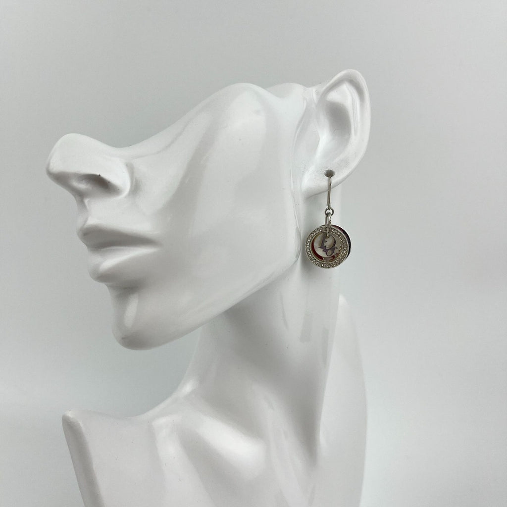 Dior Earrings Silver Vintage — view 2