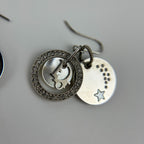 Dior Earrings Silver Vintage — view 3