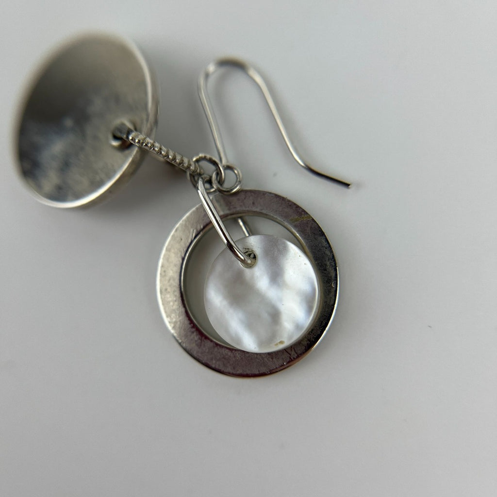 Dior Earrings Silver Vintage — view 5