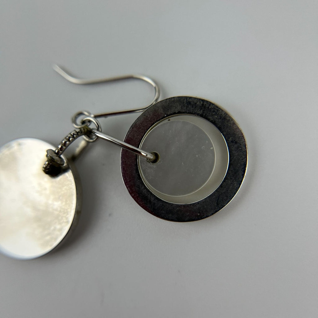 Dior Earrings Silver Vintage — view 8