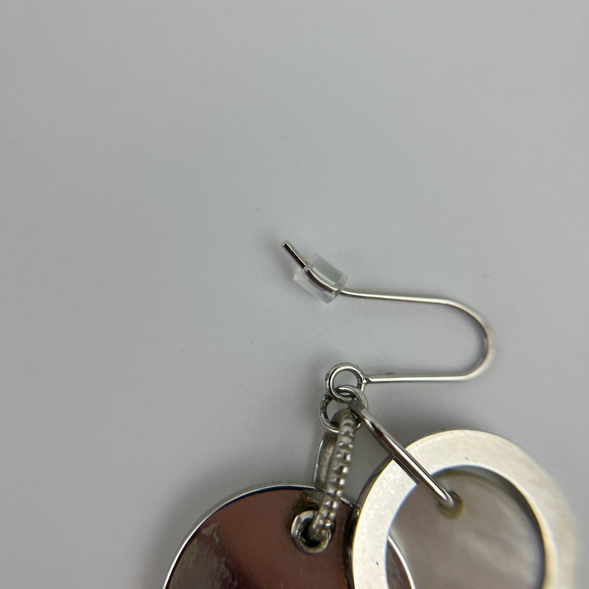 Dior Earrings Silver Vintage — view 9
