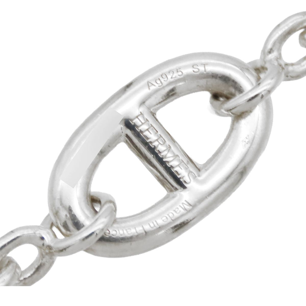 Hermes Chaine D'ancre Farandole Silver ST Bracelet — view 4
