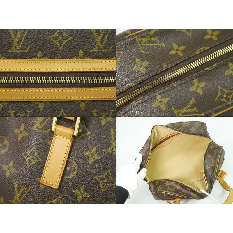 Louis Vuitton Cite GM Monogram Shoulder Bag Brown — view 7