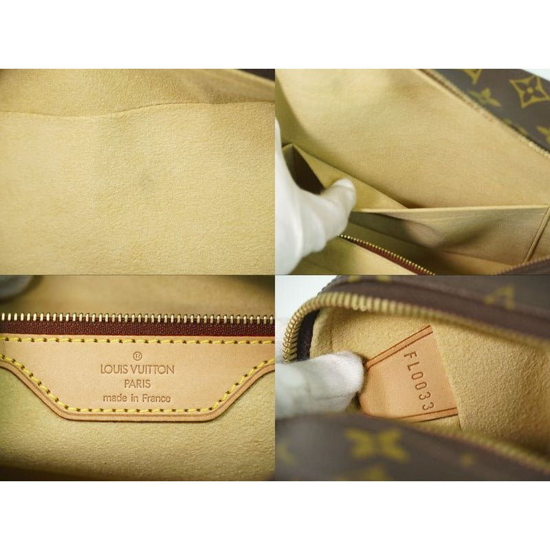 Louis Vuitton Cite GM Monogram Shoulder Bag Brown — view 9