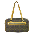 Louis Vuitton Cite GM Monogram Shoulder Bag Brown