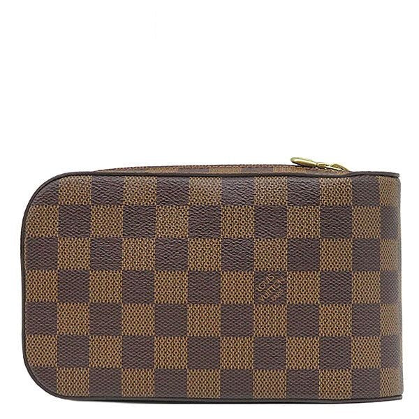 Louis Vuitton Belt Bag Damier Geronimos Canvas Ebene Gold