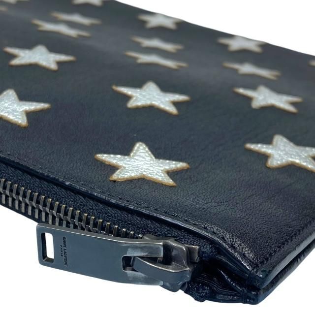 Saint Laurent Paris Clutch Bag Second Pochette Star Stars — view 3