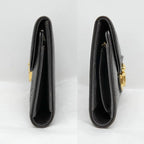 Louis Vuitton Long Wallet Portefeuille Amelia Chocolat Gold Hardware — view 3