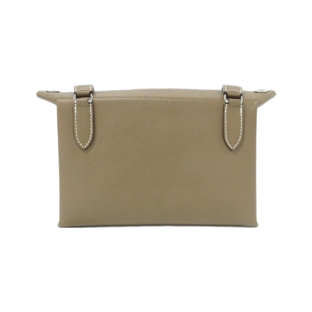 Hermes Vidopoche Shoulder Bag Etoupe — view 2