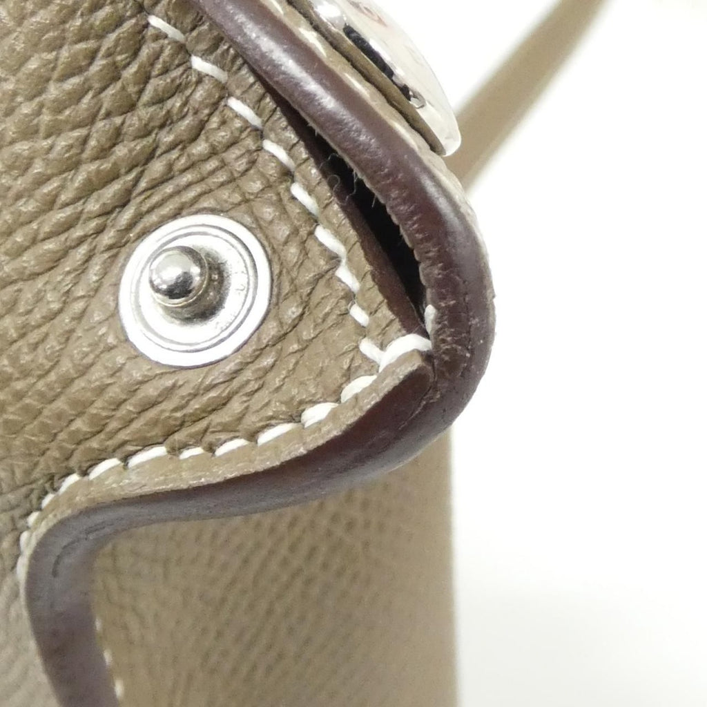 Hermes Vidopoche Shoulder Bag Etoupe — view 6