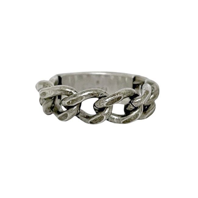 Gucci Ring Silver Green Never — view 6