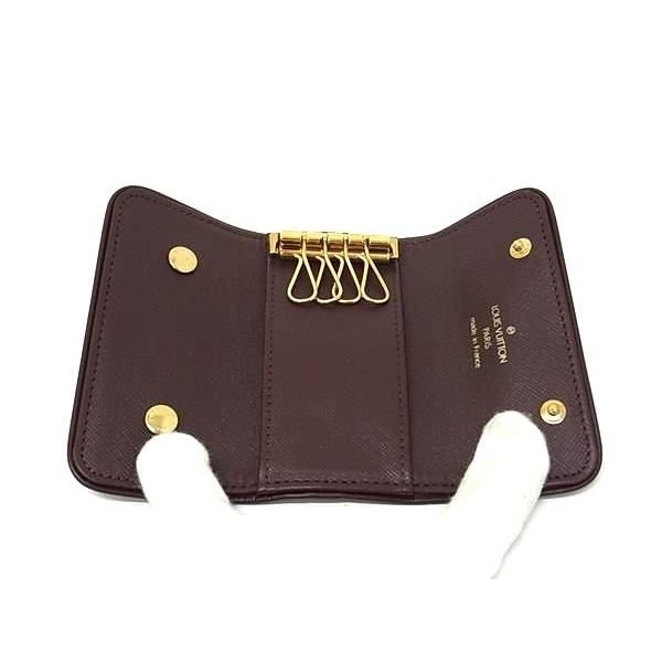 Louis Vuitton Monogram Mini Multicles 4 Quadruple Key Case Cerise Key Holder — view 3