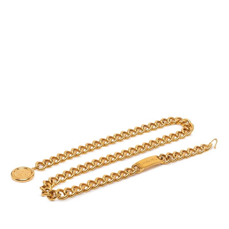 Chanel CC Logo 31 Rue Cambon Paris Chain Belt Gold Plated
