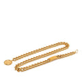 Chanel CC Logo 31 Rue Cambon Paris Chain Belt Gold Plated
