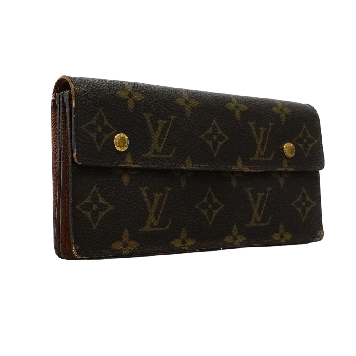 Louis Vuitton Wallet Monogram Portefeuille Accordion Brown — view 2