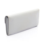 Fendi Bifold Wallet Is Gray Leather Is Zip — view 2