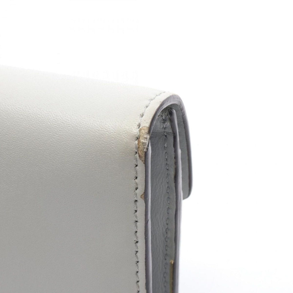Fendi Bifold Wallet Is Gray Leather Is Zip — view 6