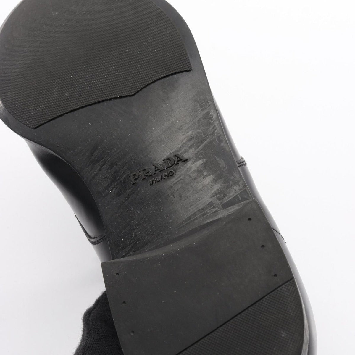 Prada Dress Shoes Leather Black — view 8