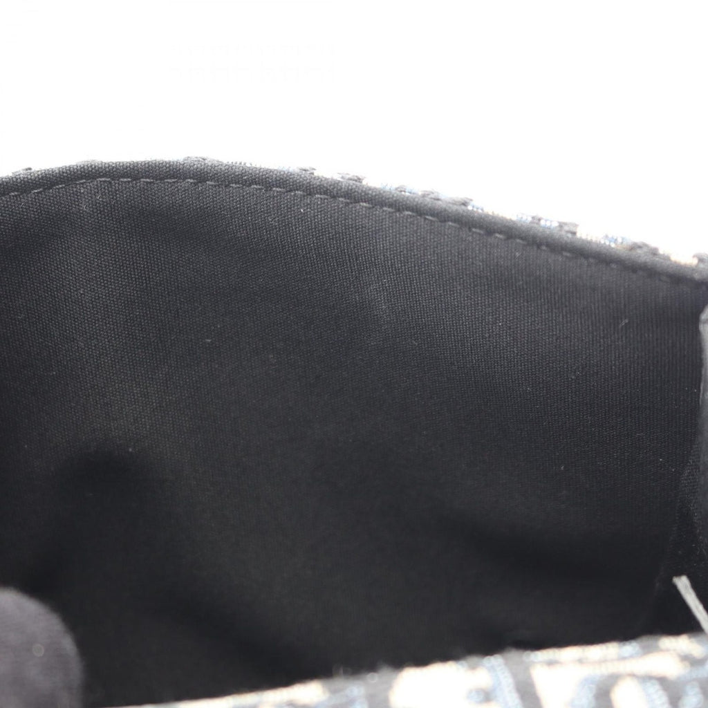 Dior Shoulder Bag Gallop Navy Canvas Leather Beige Navy. Black — view 5