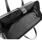 Chanel New Travel Line Boston Bag Black Nylon Leather — view 5