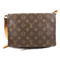 Louis Vuitton Shoulder Bag Musette Tango Monogram Canvas Brown