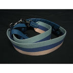 Fendi Canvas And Leather Shoulder Strap For Bag Women Blue Pink — view 2