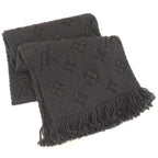 Louis Vuitton Echarpe Logo Mania Scarf Monogram Black