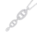 Hermes Necklace Chaine D'ancre GM Silver Pendant