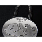 Hermes Annee Mediterranee Mediterranean Limited Necklace Top Charm Silver — view 3
