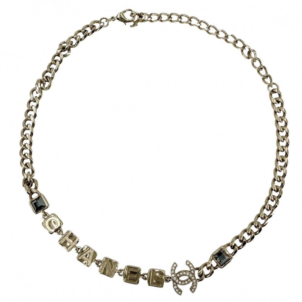 Chanel Necklace Adjuster CC Logo Choker