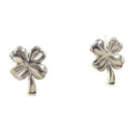 Chanel Earrings Clover Silver