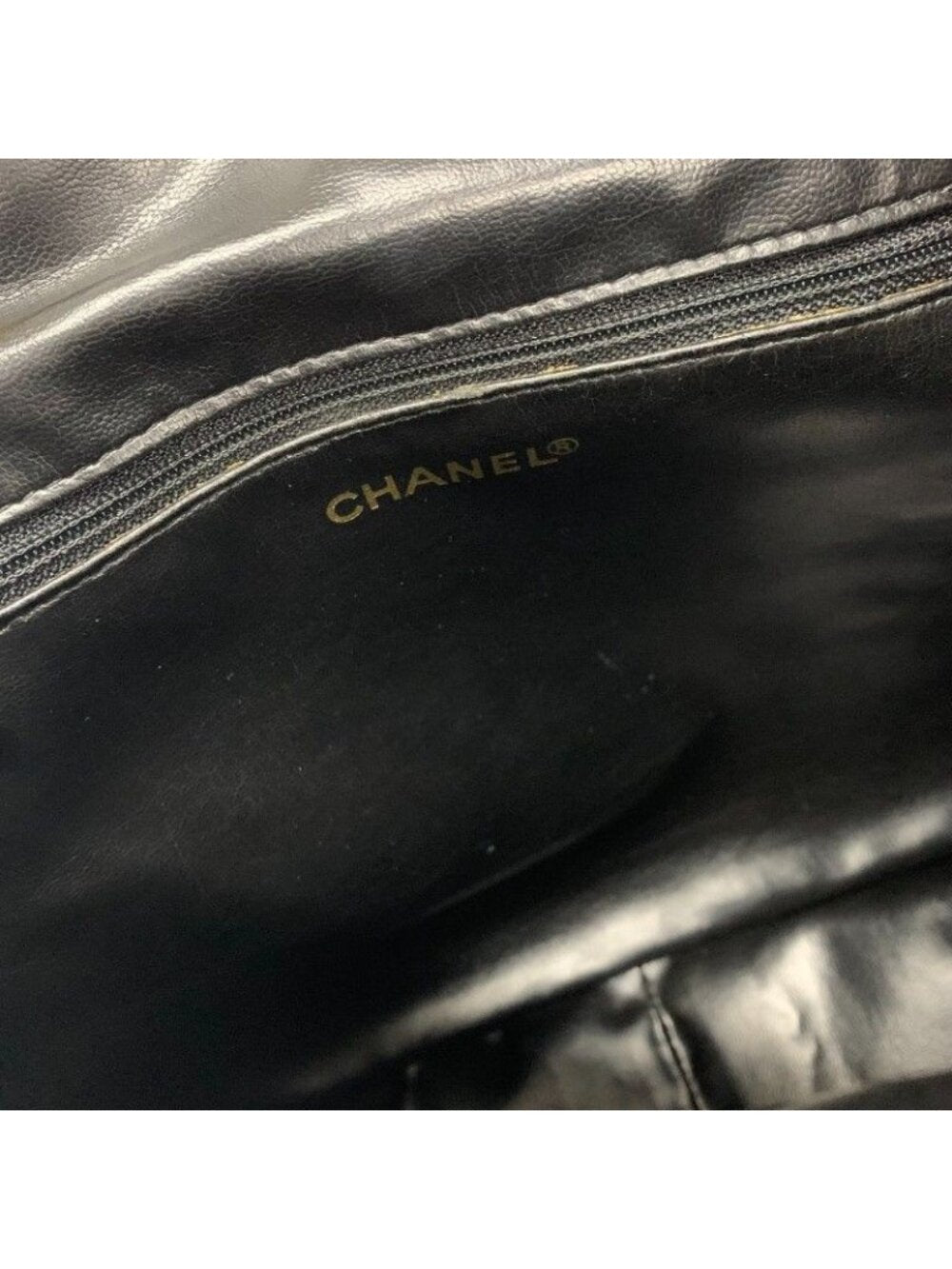 Chanel Bag Backpack Rucksack Black Gold Quilted Turn Lock