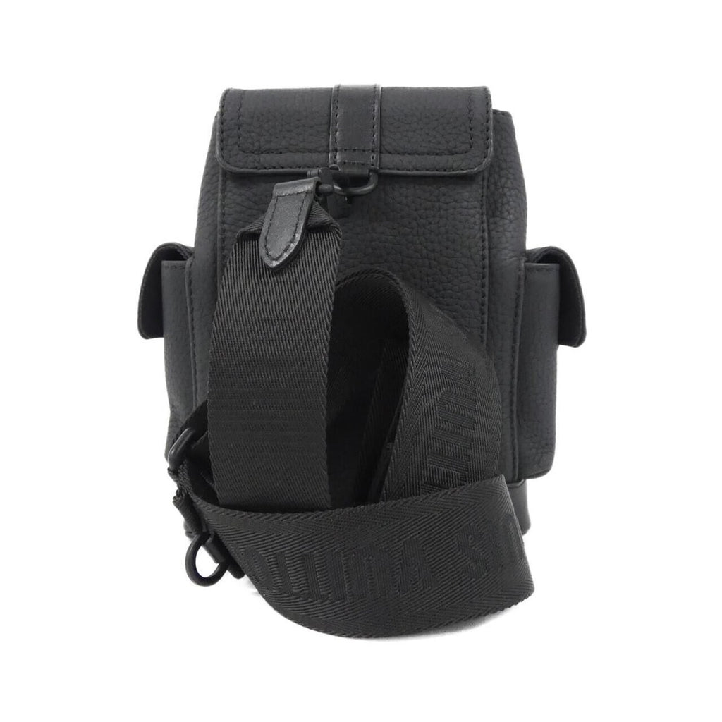 Louis Vuitton Taurillon Christopher XS Shoulder Bag Black — view 2