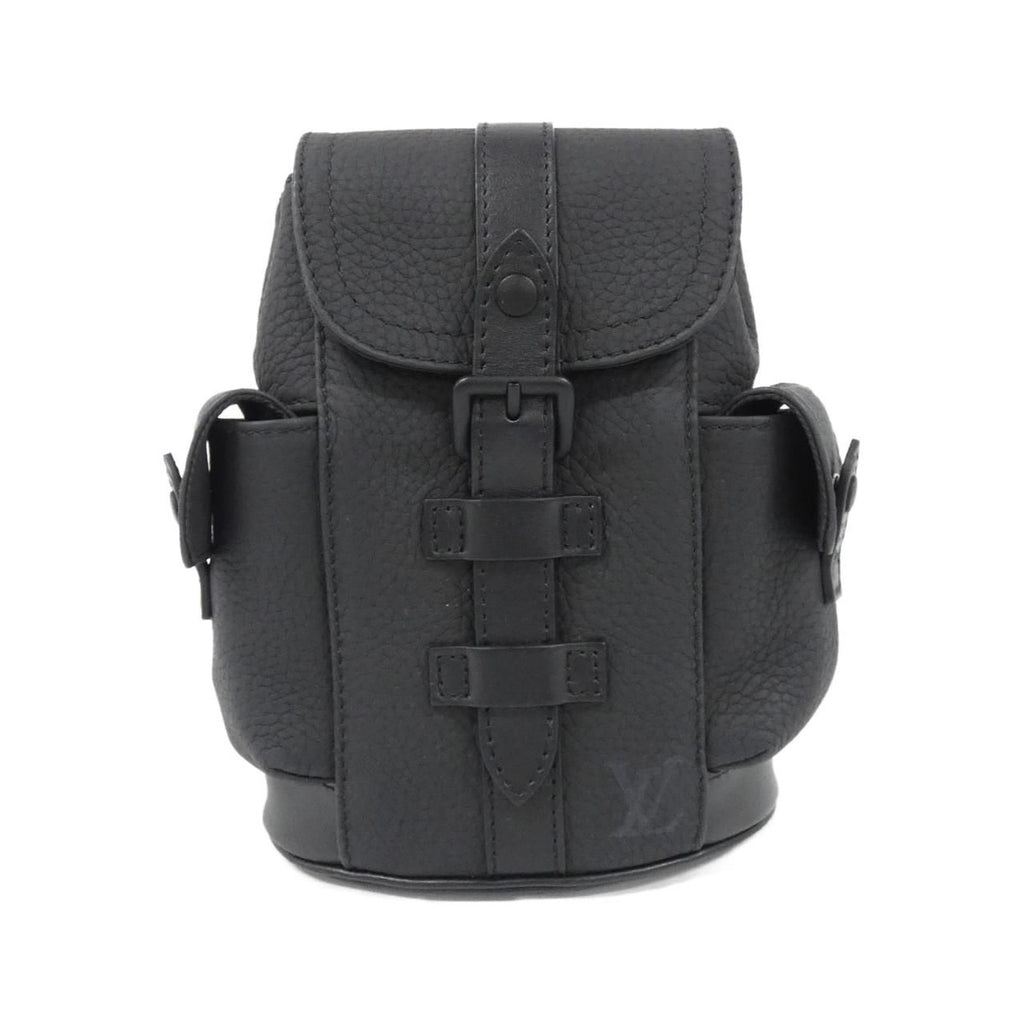 Louis Vuitton Taurillon Christopher XS Shoulder Bag Black