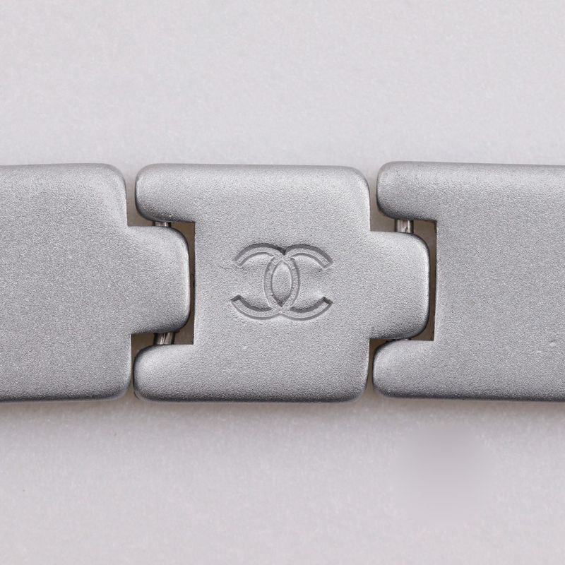 Chanel Coco Mark 99 P Metal Silver 23.5 g Bracelet — view 9
