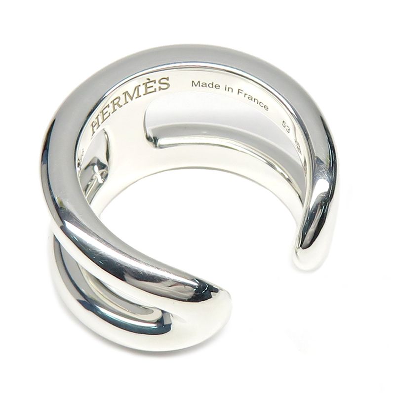 Hermes Ring Osmozu PM 53 no 13 AG 925 Hshape Silver 2022 — view 7