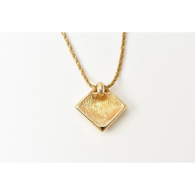 Christian Dior Necklace Vintage Square — view 4