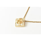 Christian Dior Necklace Vintage Square — view 5