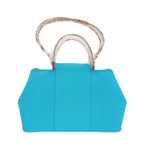 Hermes Cabas Quellen Tote 2-Way Light Blue