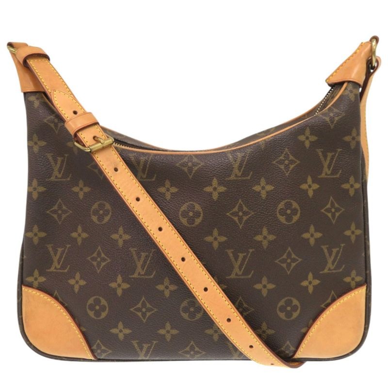 Louis Vuitton Boulogne Monogram Brown Shoulder Bag 0997