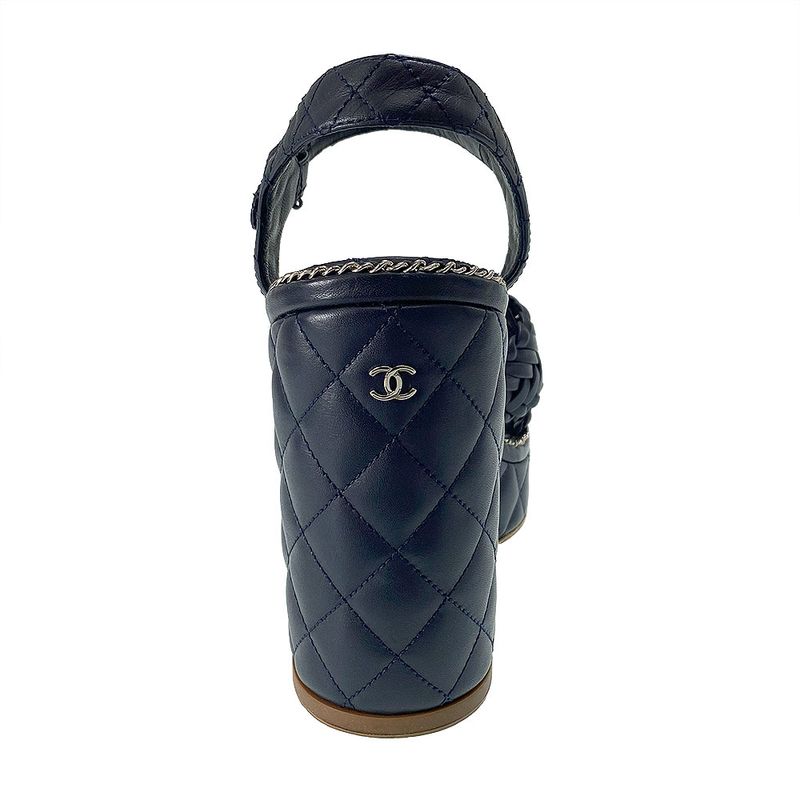 Chanel Sandals with Chain — view 4