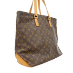 Louis Vuitton Shoulder Bag Monogram Cabas Mezzo Brown — view 2