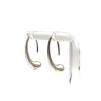 Tiffany & Co Teardrop Silver Earrings — view 2