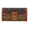 Louis Vuitton Bifold Long Wallet Portefeuille Sarah Dauphine Monogram